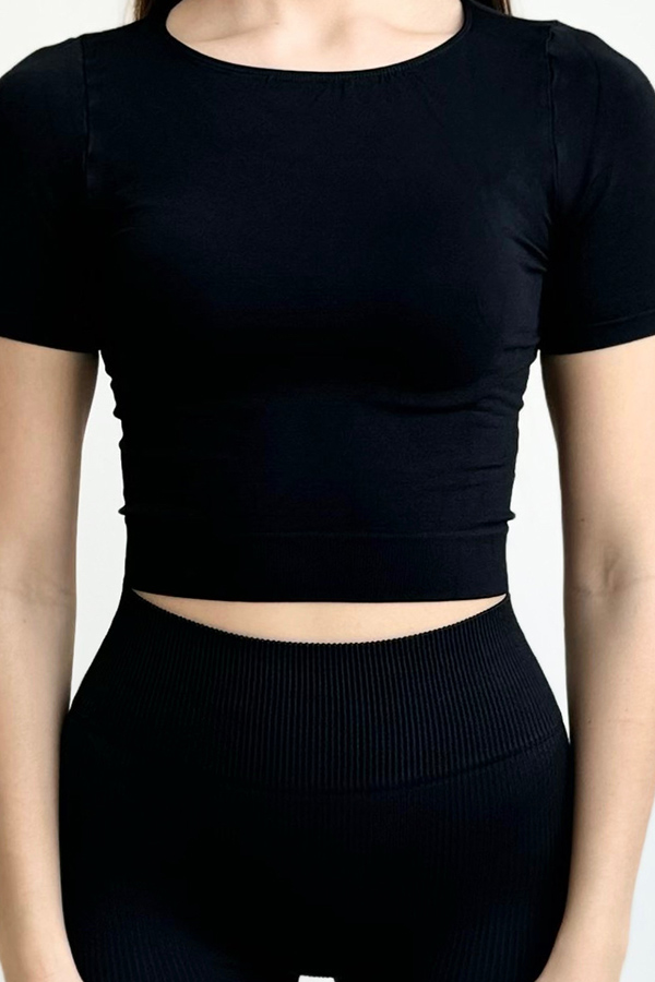 Жіноча футболка оптом NTF Crop T-Shirt