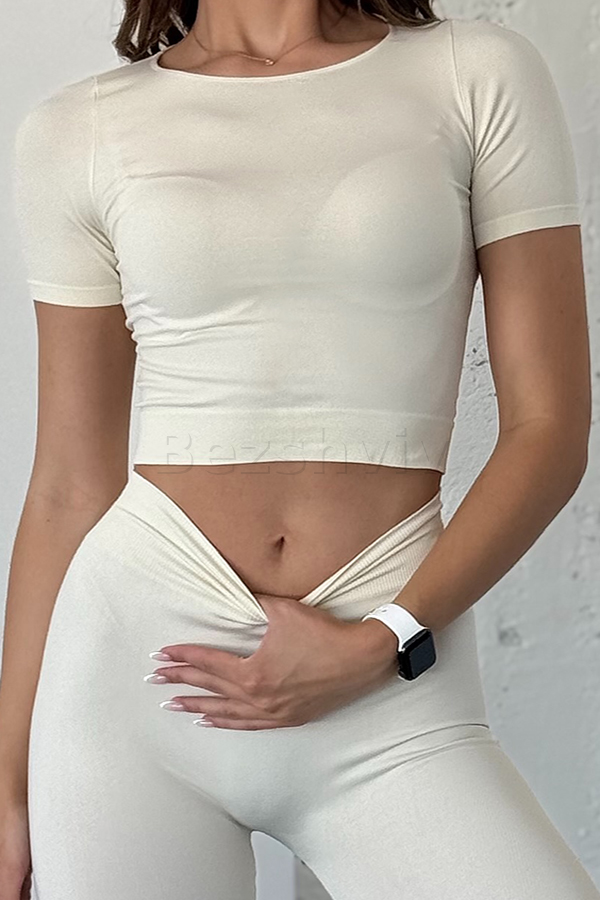 Жіноча футболка оптом NTF Crop T-Shirt