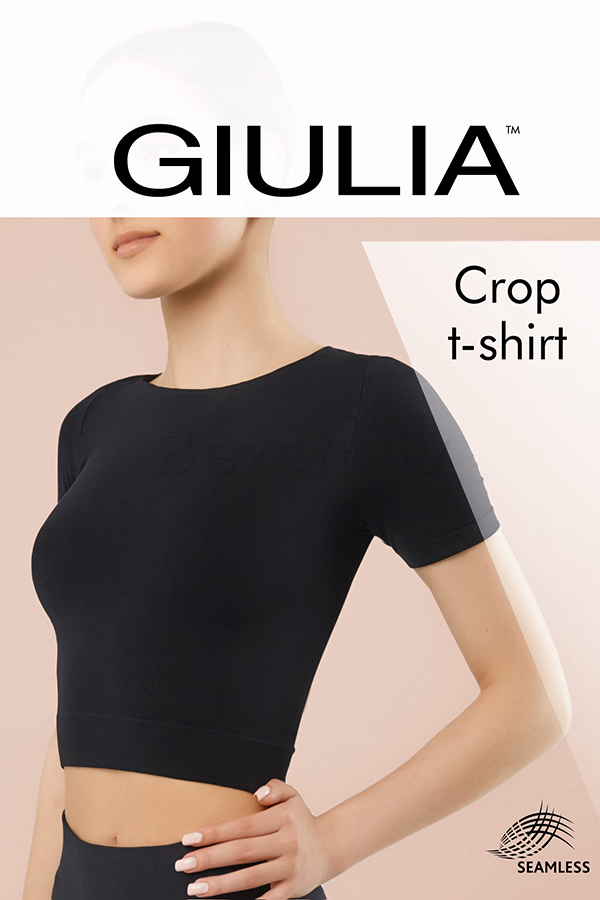 Жіноча футболка оптом GIULIA Crop T-Shirt