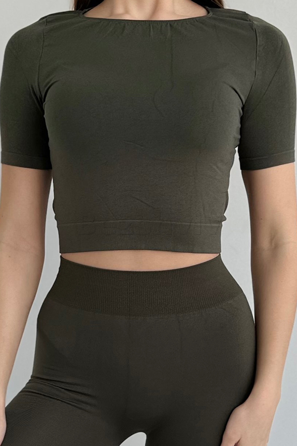 Жіноча футболка оптом NTF Crop T-Shirt