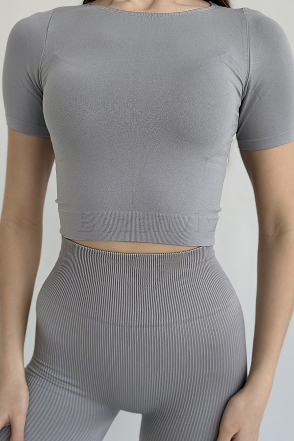 Жіноча футболка оптом NTF Crop T-Shirt