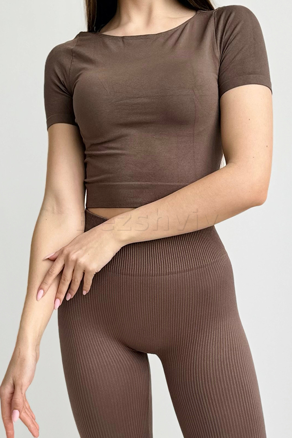 Жіноча футболка оптом NTF Crop T-Shirt