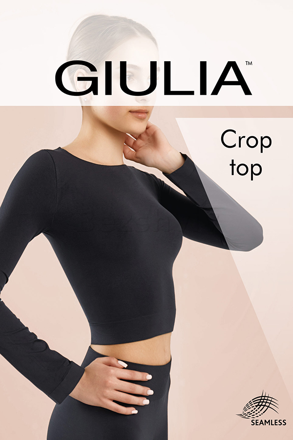 Безшовна кофта оптом GIULIA CROP TOP