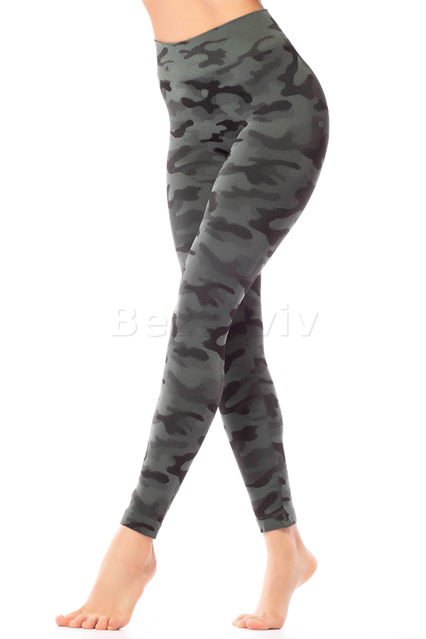 Легінси безшовні оптом GIULIA Leggings Military