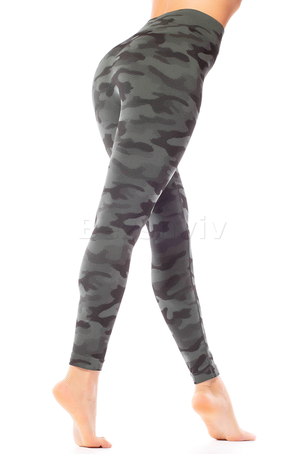 Легінси безшовні оптом GIULIA Leggings Military