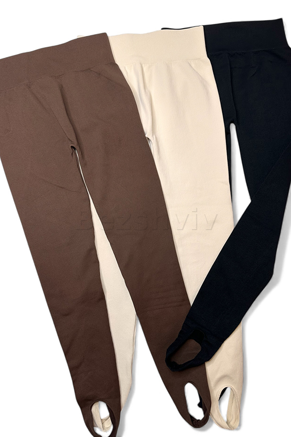 Легінси безшовні в рубчик зі штрипками оптом KOLGOTOFF Leggings STPAPS Ribbed LIGHT