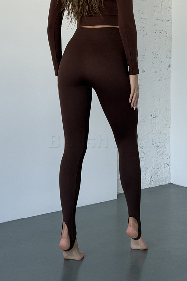 Легінси безшовні в рубчик зі штрипками оптом KOLGOTOFF Leggings STPAPS Ribbed LIGHT