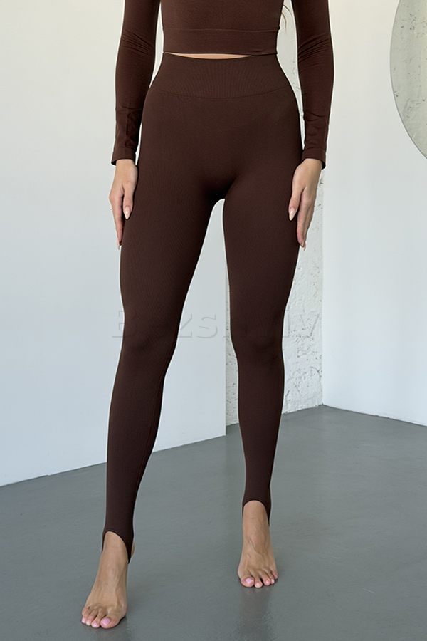 Легінси безшовні в рубчик зі штрипками оптом KOLGOTOFF Leggings STPAPS Ribbed LIGHT