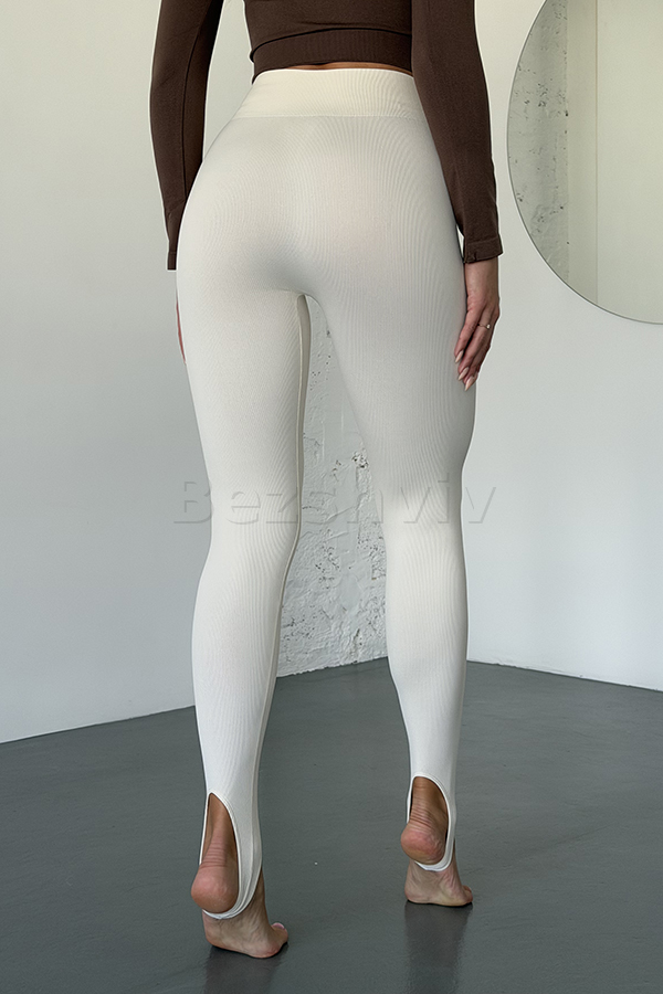 Легінси безшовні в рубчик зі штрипками оптом KOLGOTOFF Leggings STPAPS Ribbed LIGHT