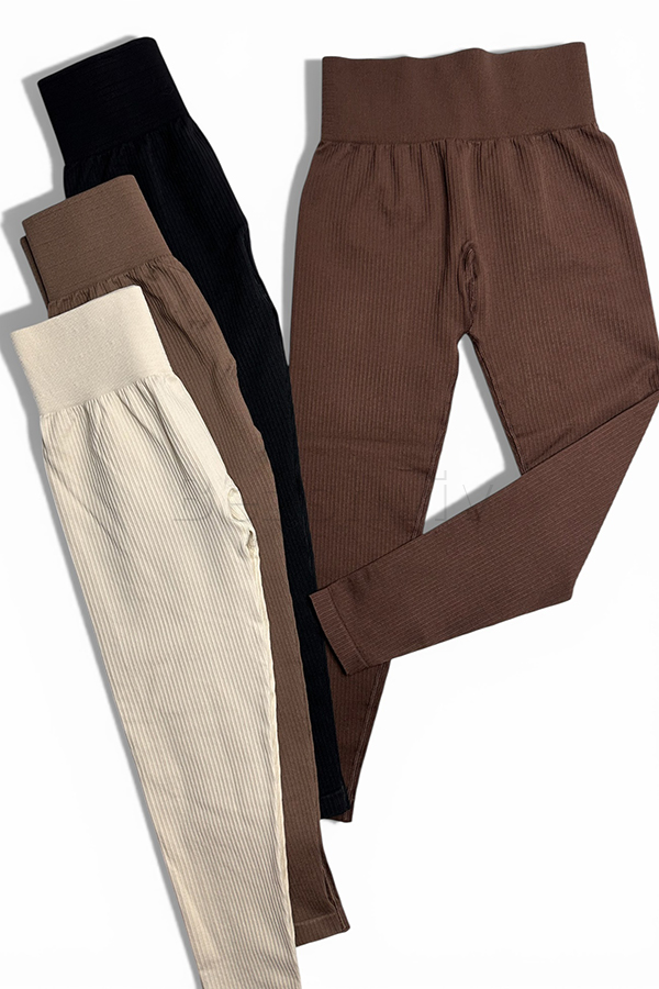 Безшовні лосини оптом KOLGOTOFF Leggings DEFINE RIBBED LUXE