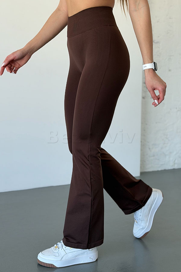 Лосини кльош оптом KOLGOTOFF Leggings DEFINE FLARED LUXE гладкі кльош