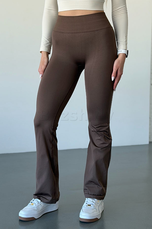 Лосини кльош оптом KOLGOTOFF Leggings DEFINE FLARED LUXE гладкі кльош