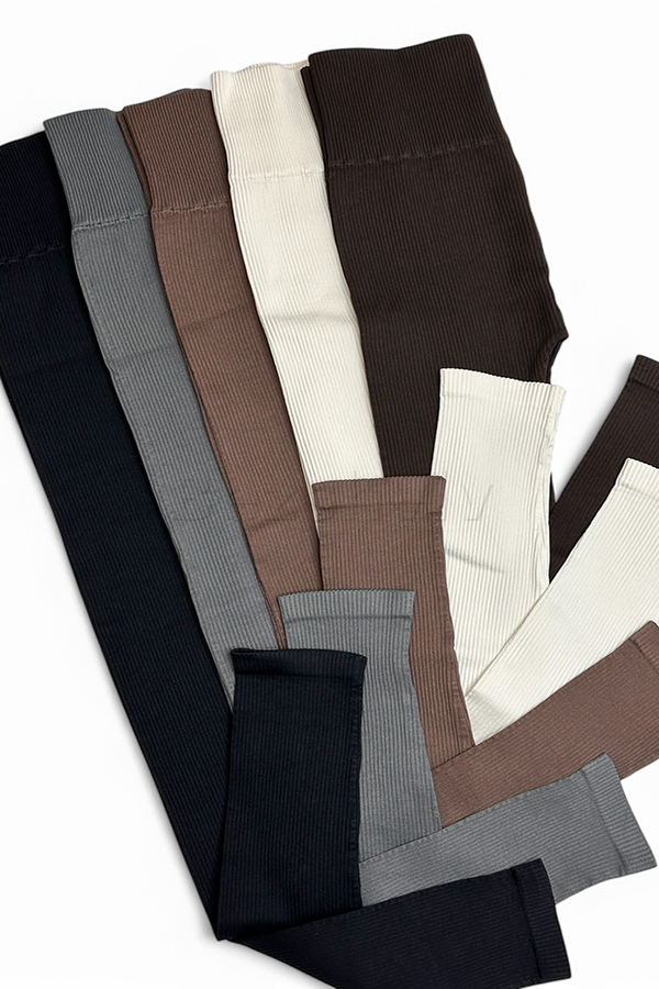 Легінси безшовні в рубчик оптом GIULIA Leggings RIB model 02 без пуш ап