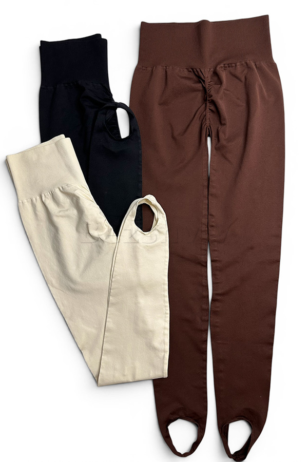 Легінси щільні безшовні зі штрипками оптом NTF Leggings Shape STRAPS