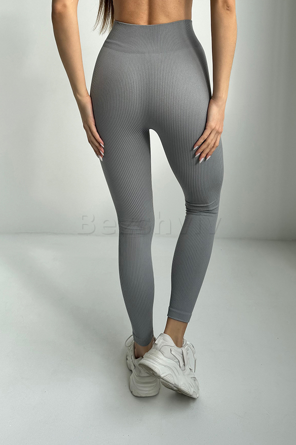 Легінси безшовні в рубчик оптом KOLGOTOFF Leggings Basic Ribbed