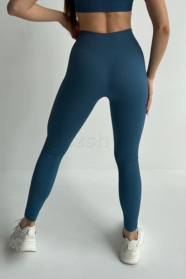 Легінси безшовні в рубчик оптом KOLGOTOFF Leggings Basic Ribbed