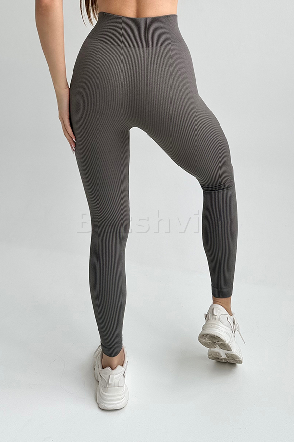 Легінси безшовні в рубчик оптом KOLGOTOFF Leggings Basic Ribbed