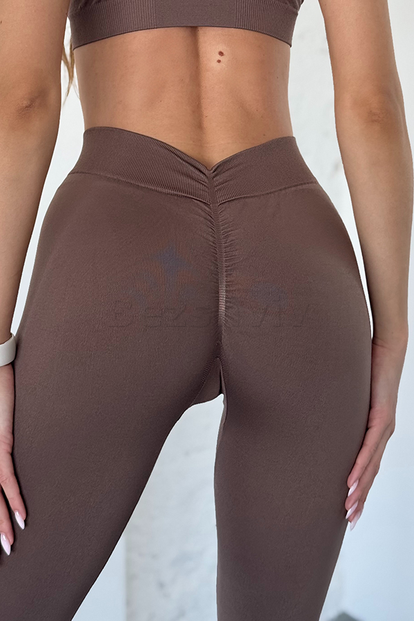 Безшовні лосини з ефектом пуш-ап оптом NTF V-Leggings