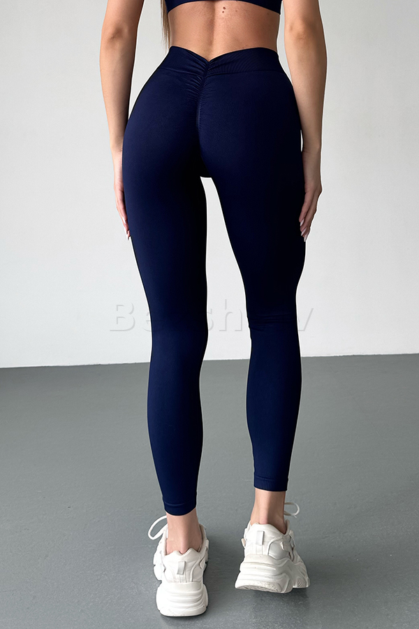 Безшовні лосини з ефектом пуш-ап оптом NTF V-Leggings