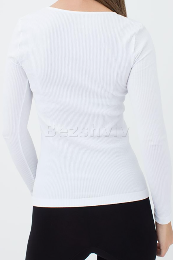 Пуловер безшовний оптом GIULIA MAGLIA RIB