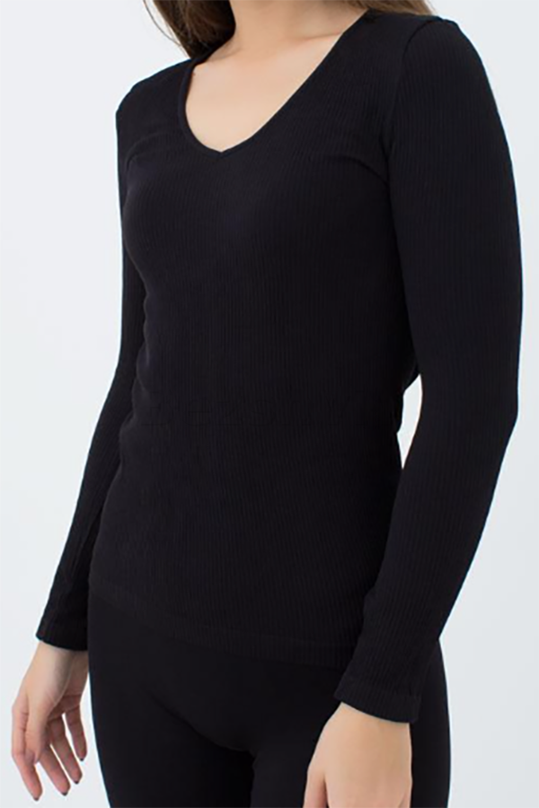 Пуловер безшовний оптом GIULIA MAGLIA RIB