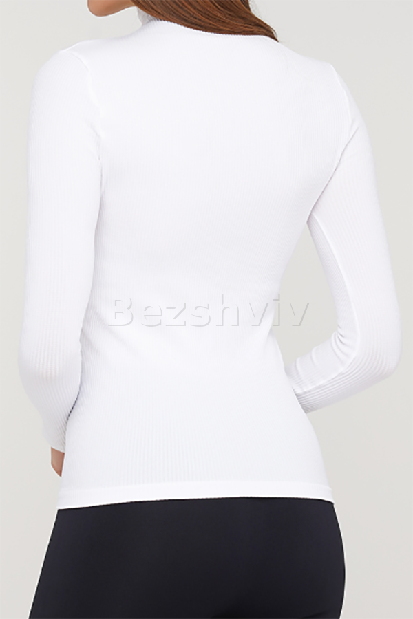 Водолазка безшовна в рубчик GIULIA Lupetto RIB