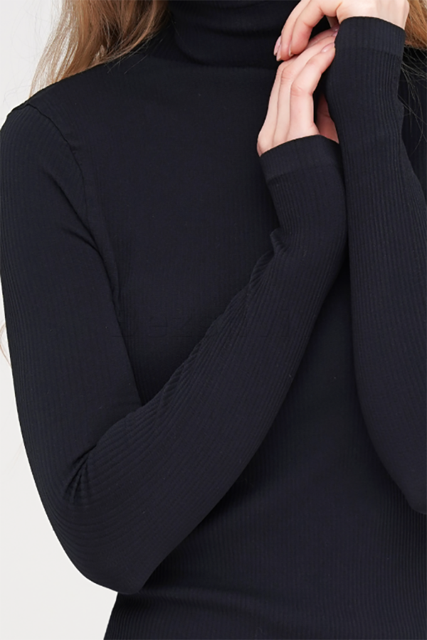 Водолазка безшовна в рубчик GIULIA Lupetto RIB