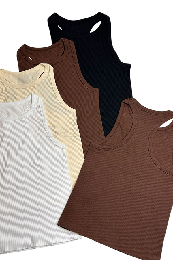 Майка безшовна в рубчик оптом KOLGOTOFF CANOTTA RIBBED SPORT