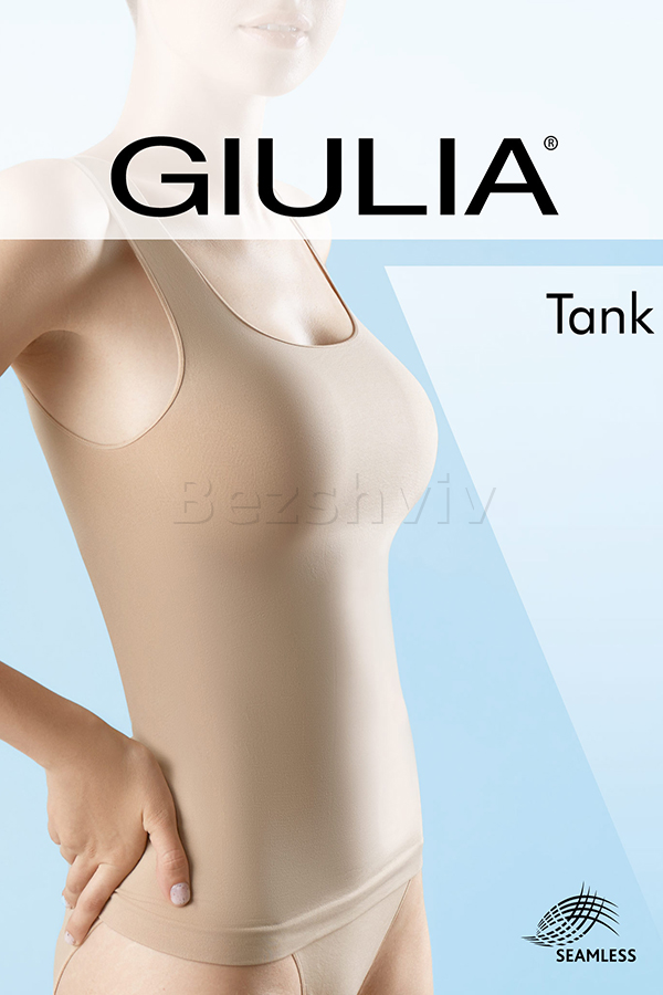 Майка безшовна оптом GIULIA TANK (CANOTTA SCOLLO TONDO)