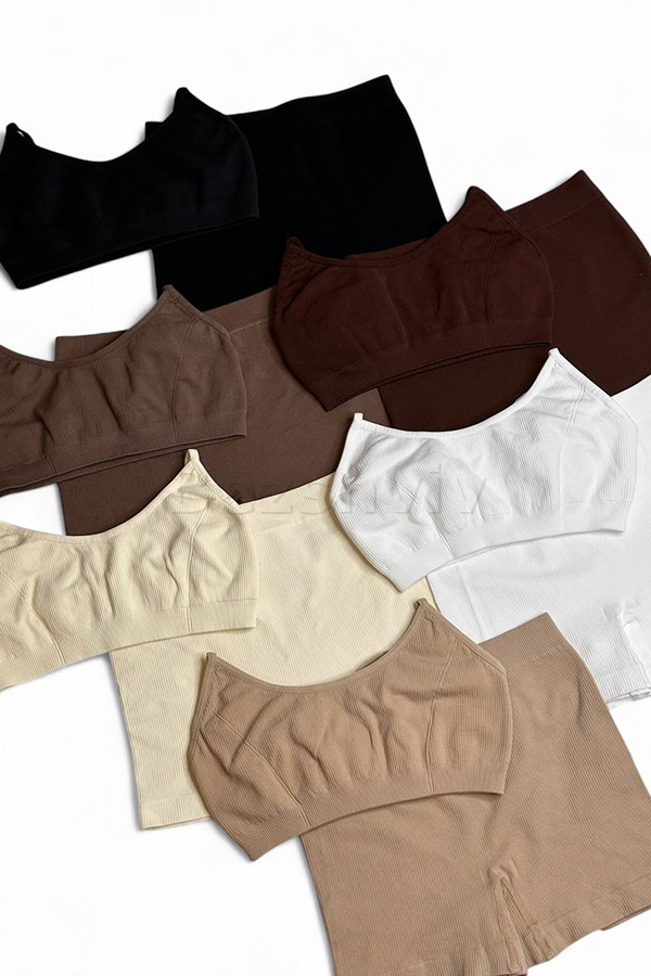 Трусики шортики безшовні у рубчик оптом NTF BOXER briefs RIB