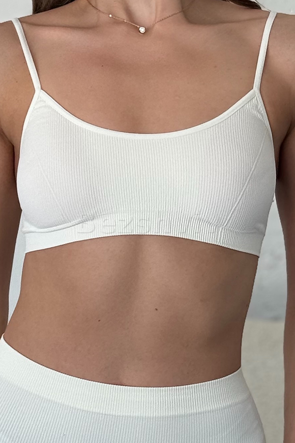 Топ безшовний у рубчик оптом NTF CAMI TOP RIB