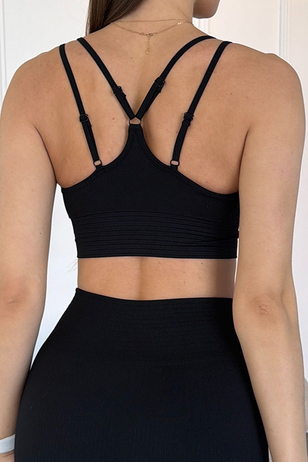 Безшовний спортивний топ оптом KOLGOTOFF TOP Define Ribbed LUXE