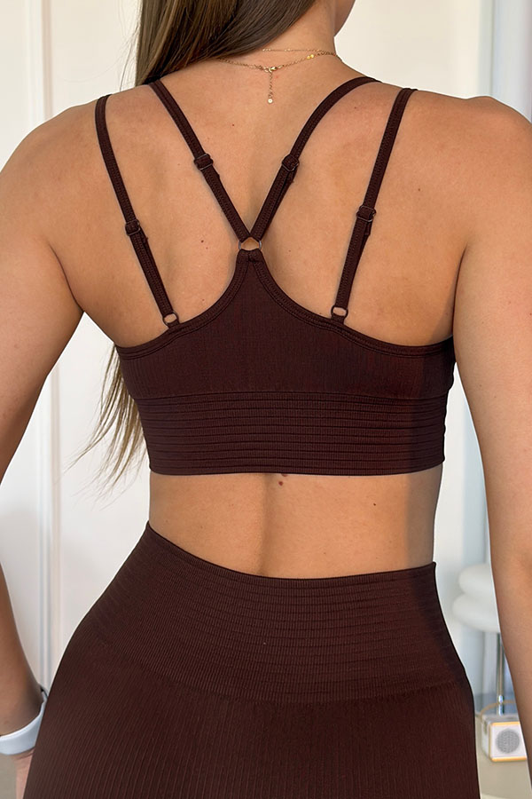 Безшовний спортивний топ оптом KOLGOTOFF TOP Define Ribbed LUXE