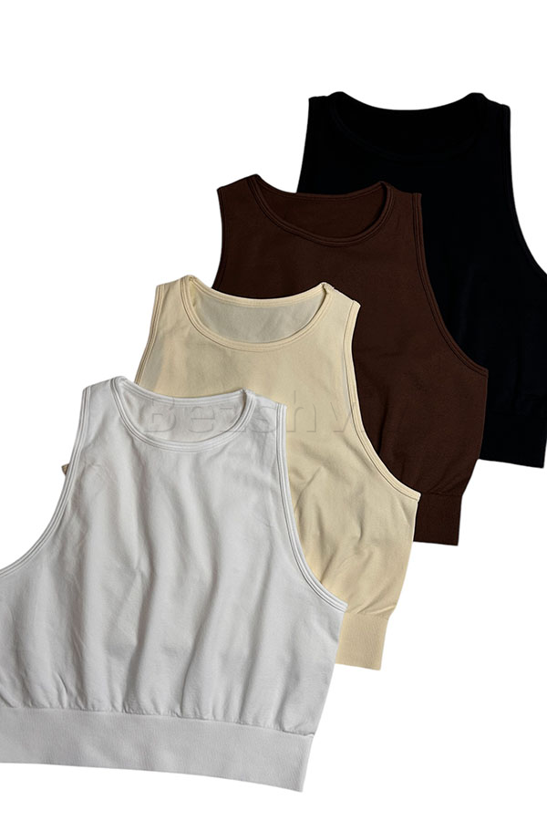 Майка-топ бесшовная оптом KOLGOTOFF CROPPED TANK TOP