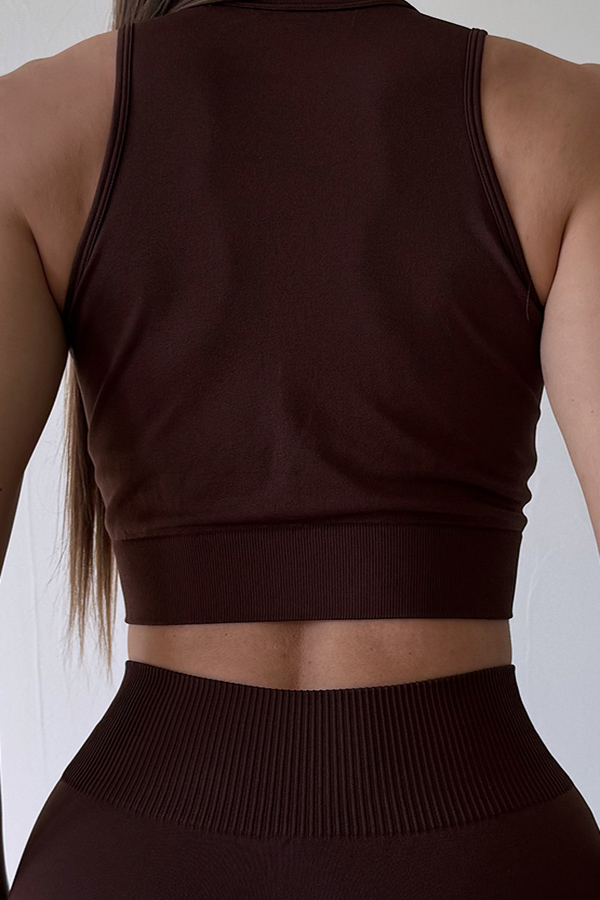 Майка-топ бесшовная оптом KOLGOTOFF CROPPED TANK TOP