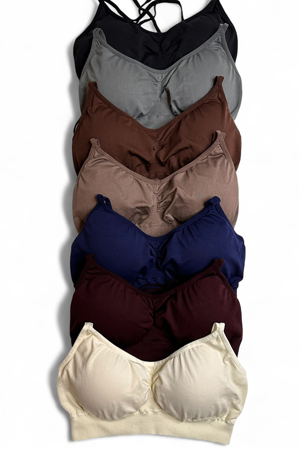 Спортивный женский топ оптом NTF V-top