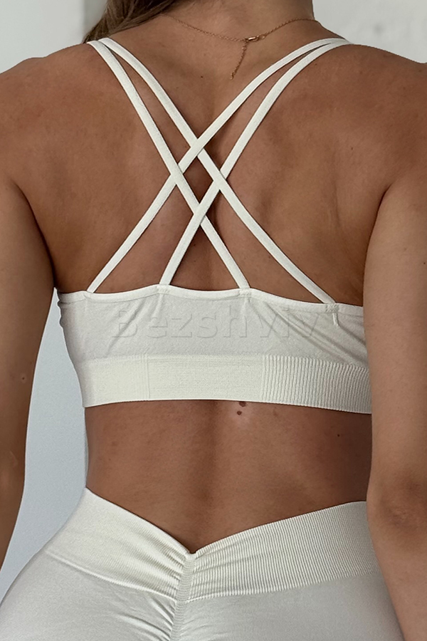 Спортивный женский топ оптом NTF V-top