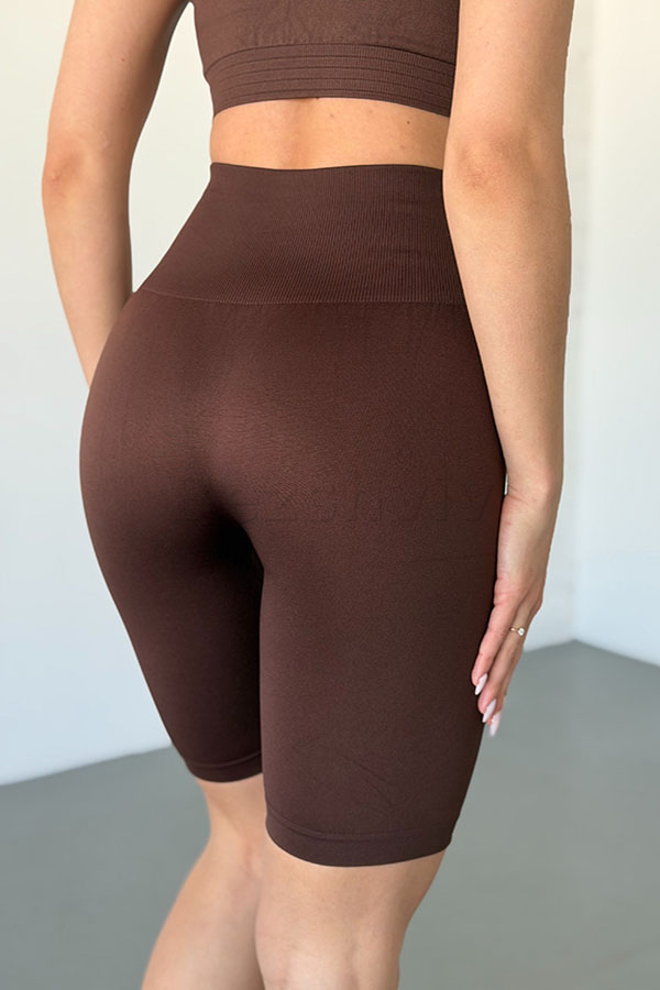 Велосипеди безшовні з широким поясом оптом KOLGOTOFF TRACKS High Waisted