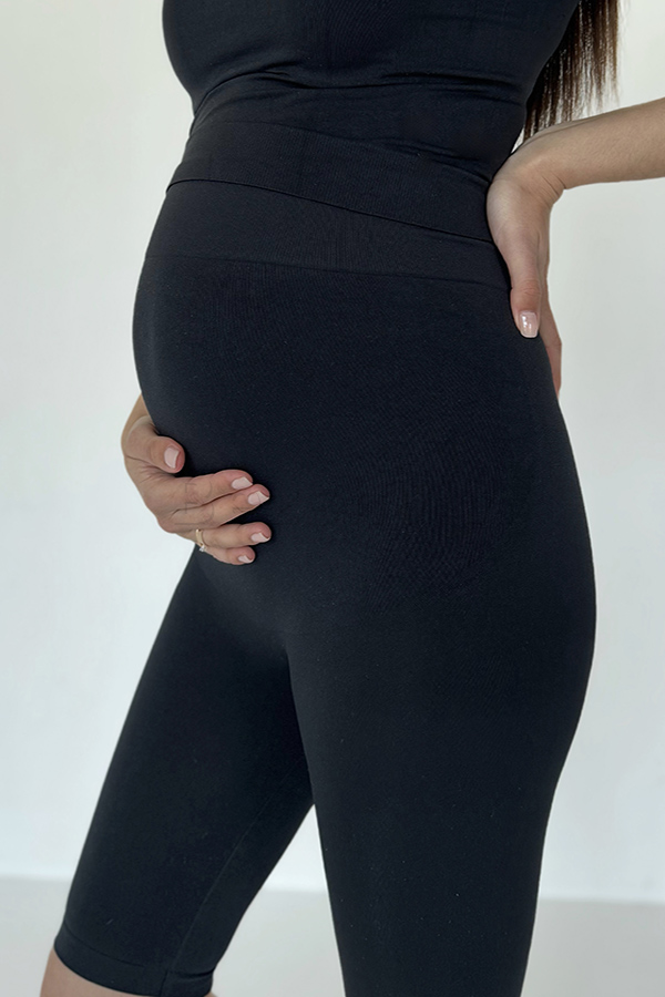 Бесшовные шорты для будущих мам оптом NTF Mama Tracks