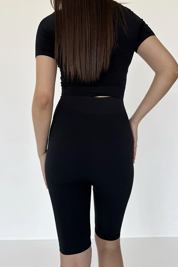 Бесшовные шорты для будущих мам оптом NTF Mama Tracks