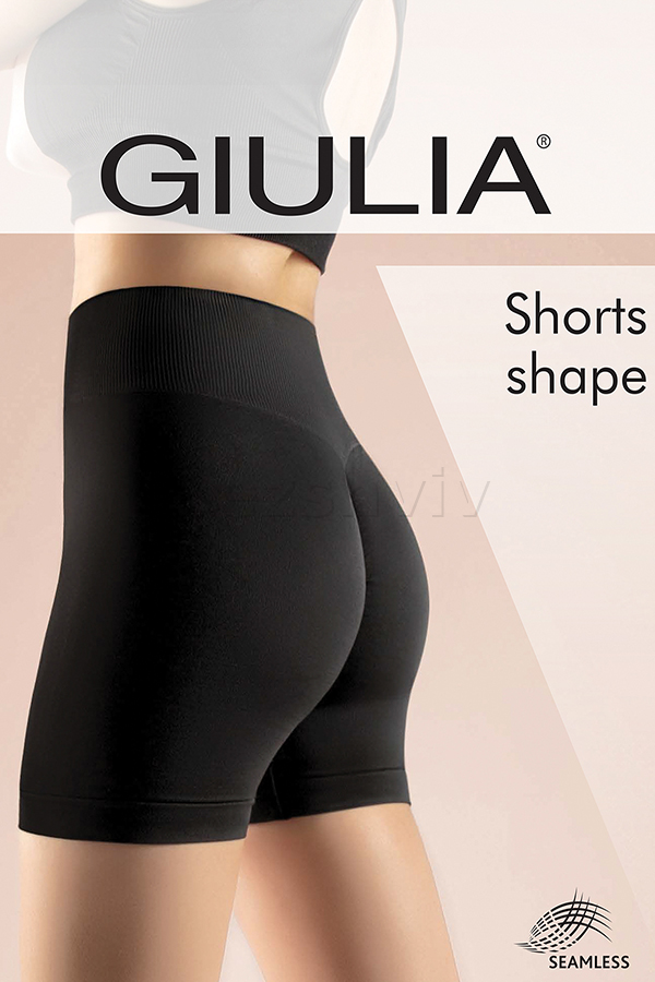Бесшовные шортики с эффектом пуш-ап оптом GIULIA Shorts Shape