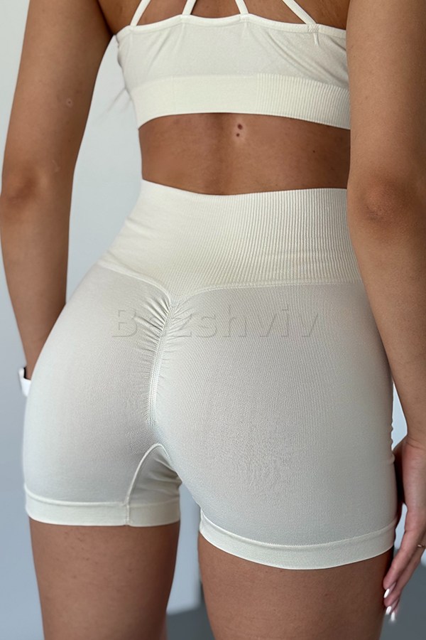 Бесшовные шортики с эффектом пуш-ап оптом NTF Shorts Shape