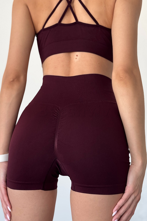 Бесшовные шортики с эффектом пуш-ап оптом NTF Shorts Shape