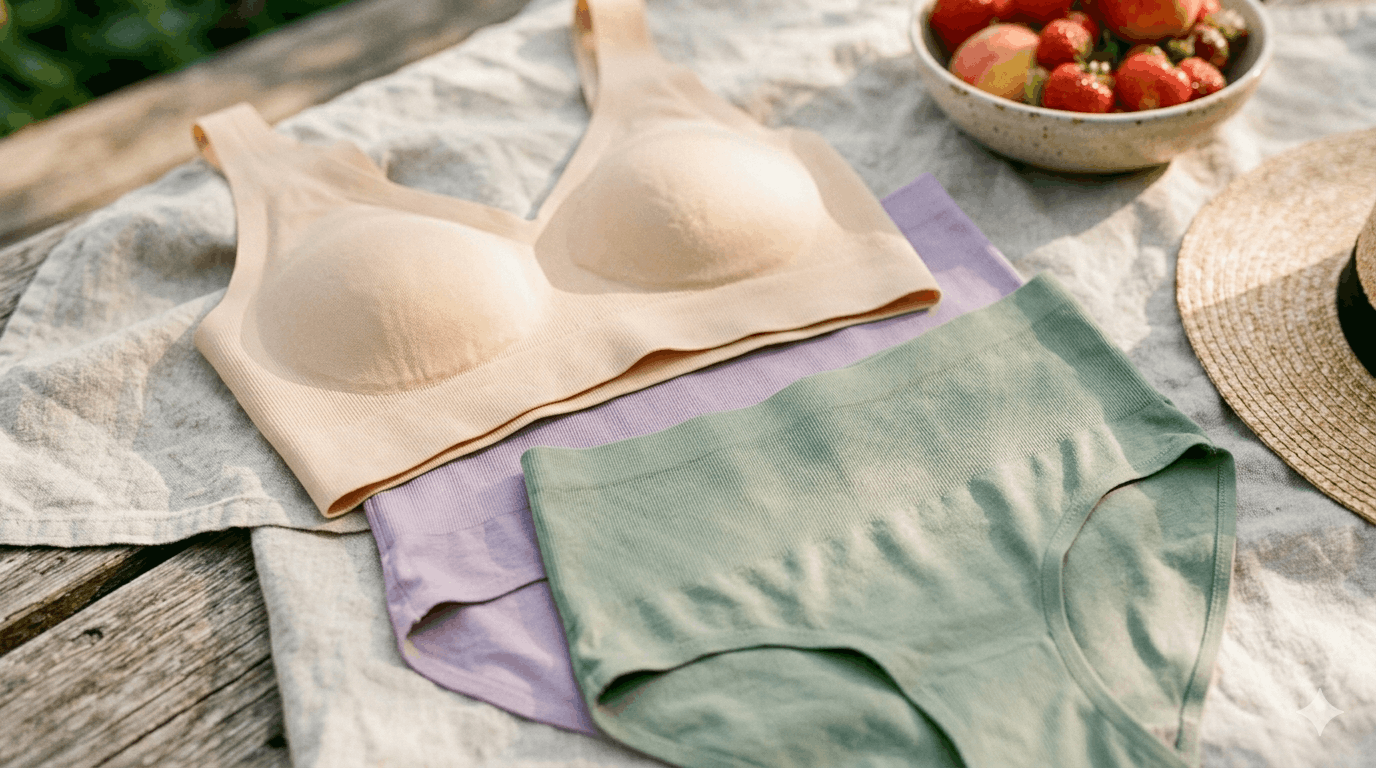 ТОП безшовної білизни для літа: що не парить і не липне до тіла